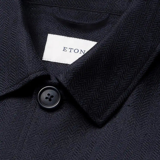 Eton Linen Four-pocket Overshirt