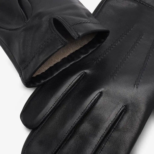 Cashmere Lined Leather Tech Gloves