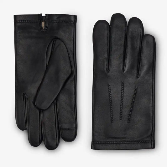 Cashmere Lined Leather Tech Gloves