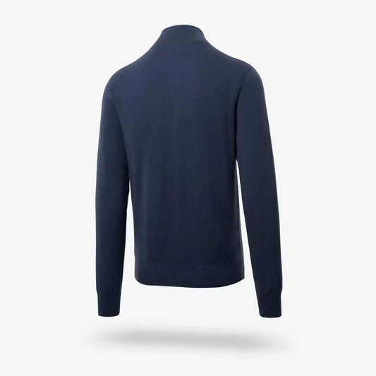 Cashmere Quarter-zip Sweater