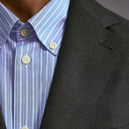 Les Deux Kent Striped Poplin Shirt