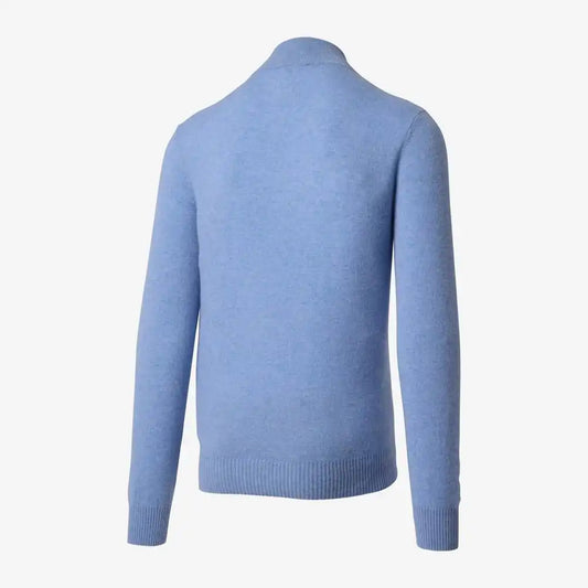 Cashmere Quarter-zip Sweater