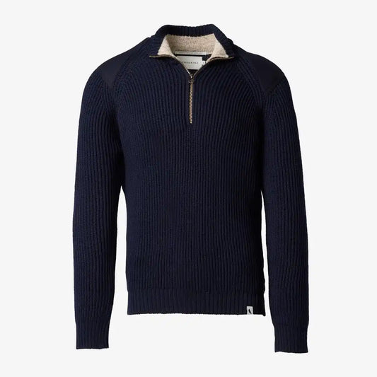 Wool Quarter-zip Sweater