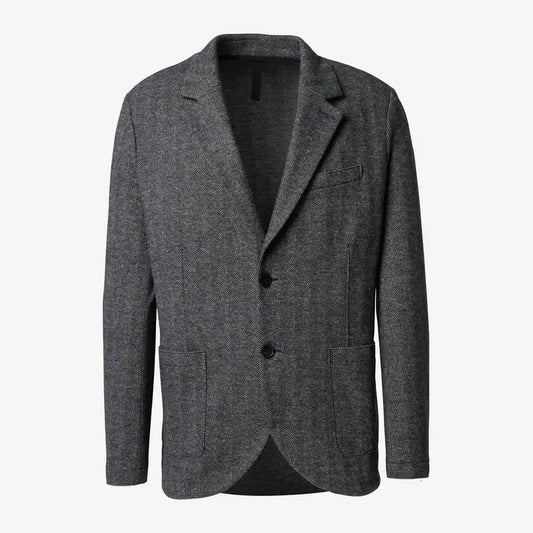 Harris Wharf Patterned Moleskin Travel Blazer